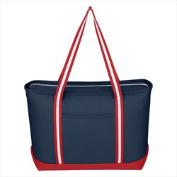 Navy with Red Trim